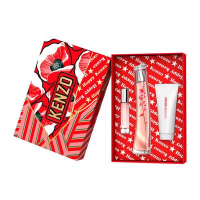 Kit Coffret Kenzo Flower By Kenzo Ikebana Feminino Eau de Parfum